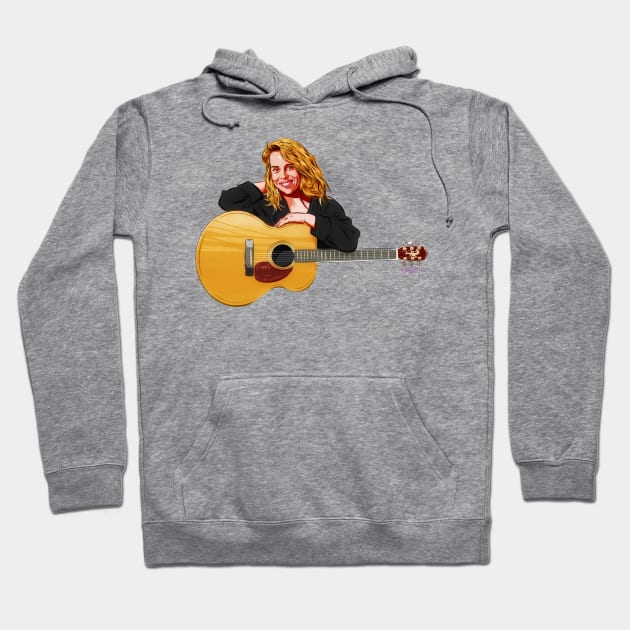 Mary Chapin Carpenter - An illustration by Paul Cemmick Hoodie by PLAYDIGITAL2020